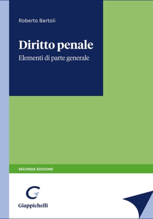 Diritto Penale Elementi Parte Generale fronte