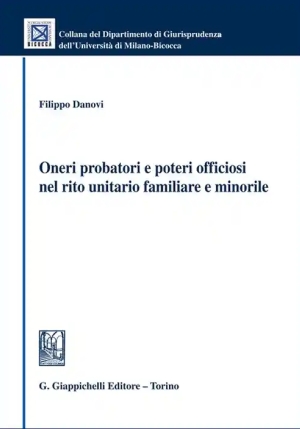 Oneri Probatori E Poteri Officiosi fronte