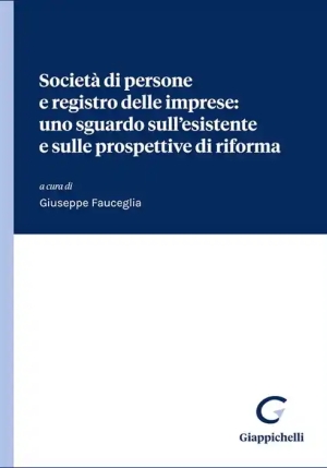 Societa' Di Persona Registro Imprese fronte