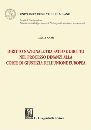 Diritto Nazionale E Corte Di Giustizia fronte