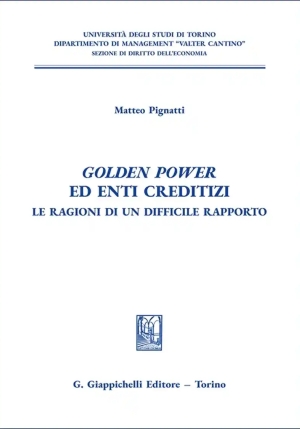 Golden Power Ed Enti Creditizi fronte