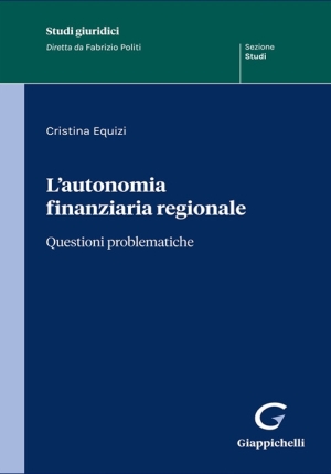 Autonomia Finanziaria Regionale fronte