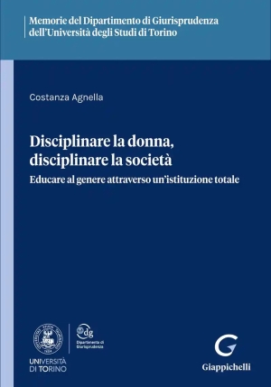 Disciplinare La Donnna, Disciplinare La Societa' fronte