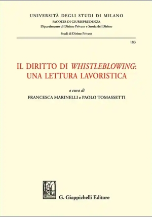 Diritto Di Whistleblowing fronte