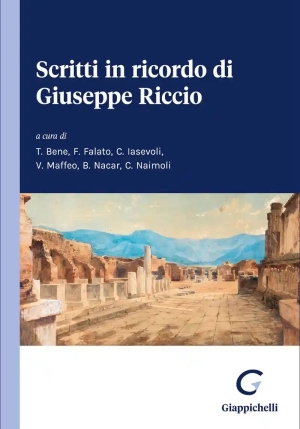 Scritti Ricordo Giusseppe Riccio fronte