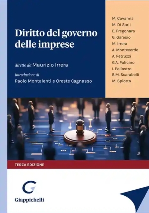 Diritto Del Governo Delle Imprese 3ed fronte