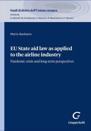 Eu State Aid Law As Applied fronte