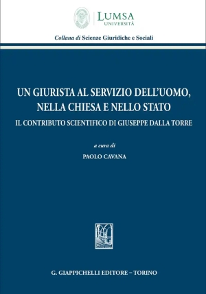 Giurista Al Servizio Dell'uomo Chiesa E Stato fronte