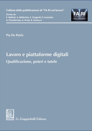 Lavoro E Piattaforme Digitali fronte