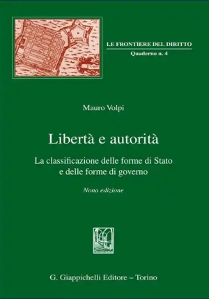 Liberta' E Autorita' 9ed. fronte