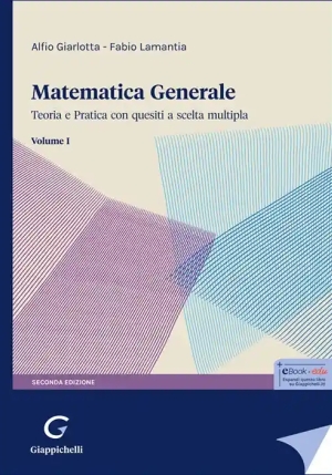 Matematica Generale Vol1 fronte