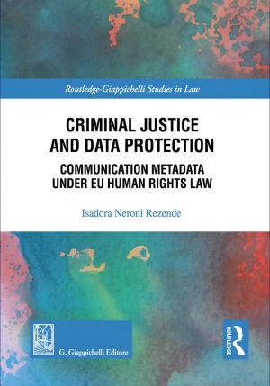 Criminal Justice And Data Protection fronte