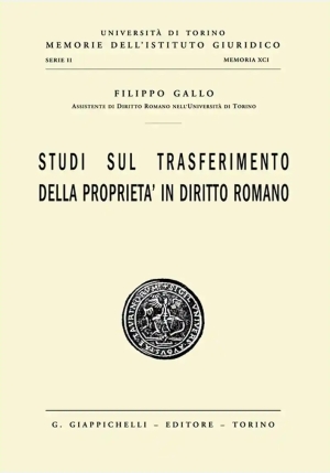 Studi Sul Trasferimento Proprieta' Dir. fronte