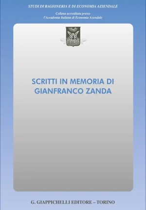 Scritti In Memoria Di Gianfranco Zanda fronte