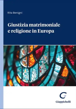 Giustizia Matrimoniale E Religione fronte