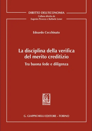 Disciplina Della Verifica Del Merito Creditizio fronte