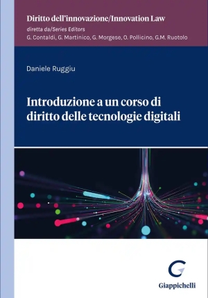 Introduzione A Un Corso Diritto Tecnologie Digitali fronte