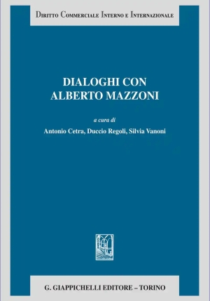 Dialogo Con Alberto Mazzoni fronte