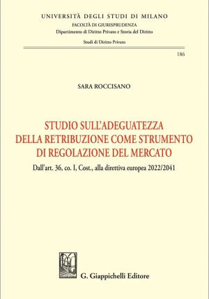 Studio Adeguatezza Della Retribuzione fronte
