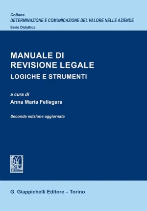 Manuale Revisione Legale Logiche 2ed.agg fronte