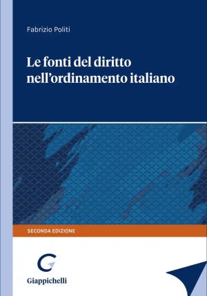 Fonti Del Diritto Ordinam.italiano 2ed. fronte