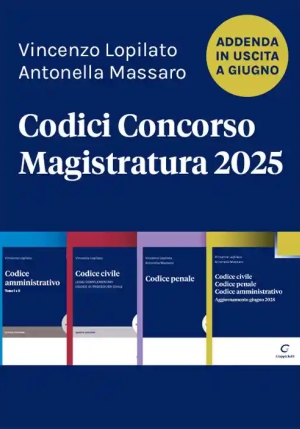 Kit 3 Codici Magistratura 2025 Add.2025 fronte