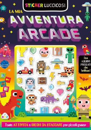 Stickers Luccicosi La Mia Avventura Arcade fronte