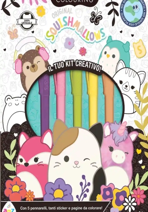 Squishmallows. Caleido Colouring. Il Tuo Kit Creativo fronte