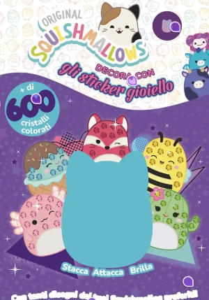 Squishmallows. Decora Con Gli Sticker Gioiello fronte