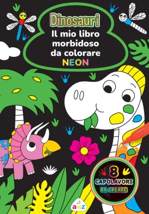 Dinosauri. Il Mio Libro Morbidoso Da Colorare fronte