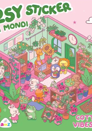 Cosy Sticker Mini Mondi - Cottage Vibes fronte