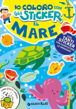 Io Coloro Con Gli Stickers. Il Mare fronte