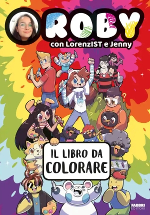 Il Libro Da Colorare Di Roby fronte