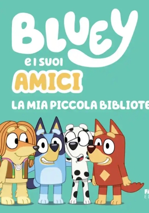 Bluey E I Suoi Amici. La Mia Piccola Biblioteca fronte