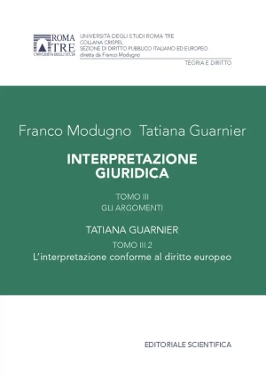 Interpretazione Giuridica Tomo fronte