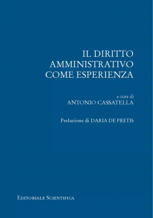 Diritto Amministrativo Come Esperienza fronte
