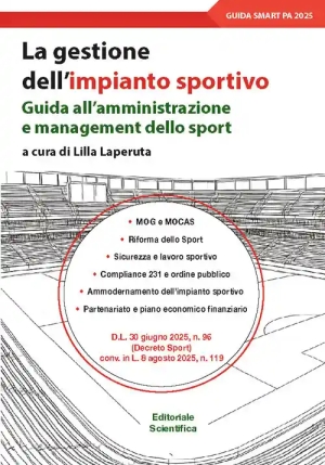 Gestione Impianto Sportivo fronte