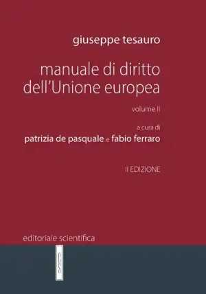Manuale Diritto Unione Europea Vol.2 2ed fronte
