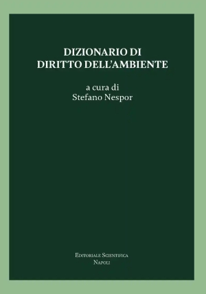 Dizionario Diritto Dell'ambiente fronte