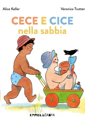 Cece E Cice Nella Sabbia. Ediz. A Colori fronte
