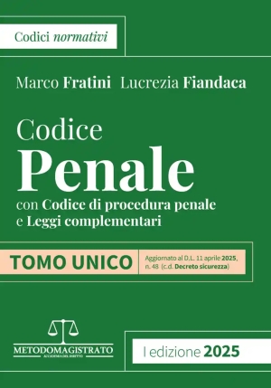 Codice Penale 2025 fronte