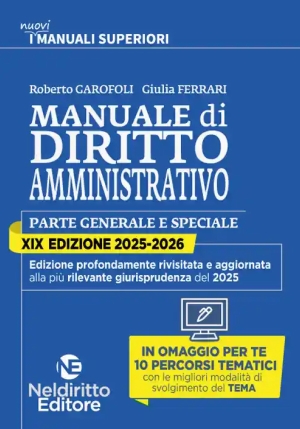 Manuale Superiore - Diritto Amministrativo Pg + Ps fronte