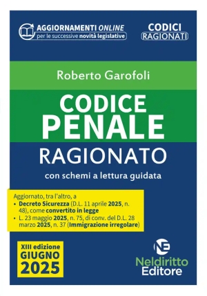 Codice Penale - Ragionato 13ed fronte