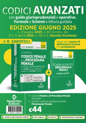 Codice Penale Proc.pen. Avanzato 2025 fronte