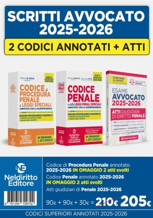 Kit Codici Pen-p.pen.202526 Atti Penal fronte