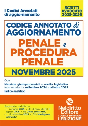 Codice Aggiornamento Penale E Pr.penale fronte