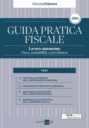 Lavoro Autonomo 2024 Guida Pratica Fisc. fronte