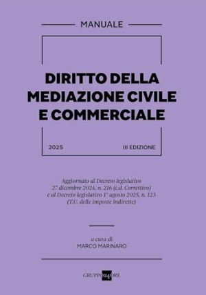 Diritto Mediazione Civile Commerc.2025 fronte