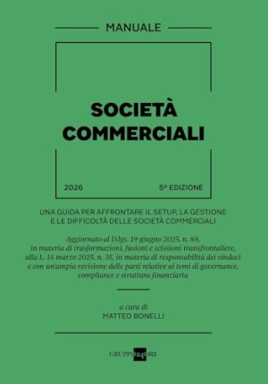 Societ? Commerciali 2025 Manuale 5ed fronte