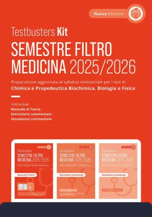 Kit Medicia Semestre Filtro 2025-2026 fronte